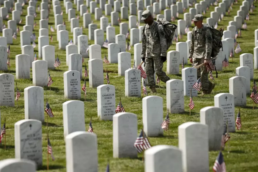 Arlington Cemetery Soldiers Memorial Day