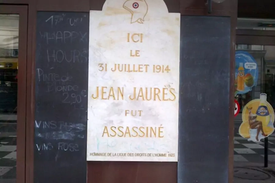 Jean Jaures Cafe du Croissant
