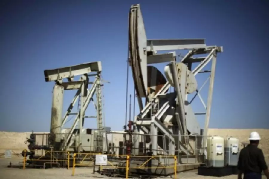 Pump jacks drill for oil in US energy boom