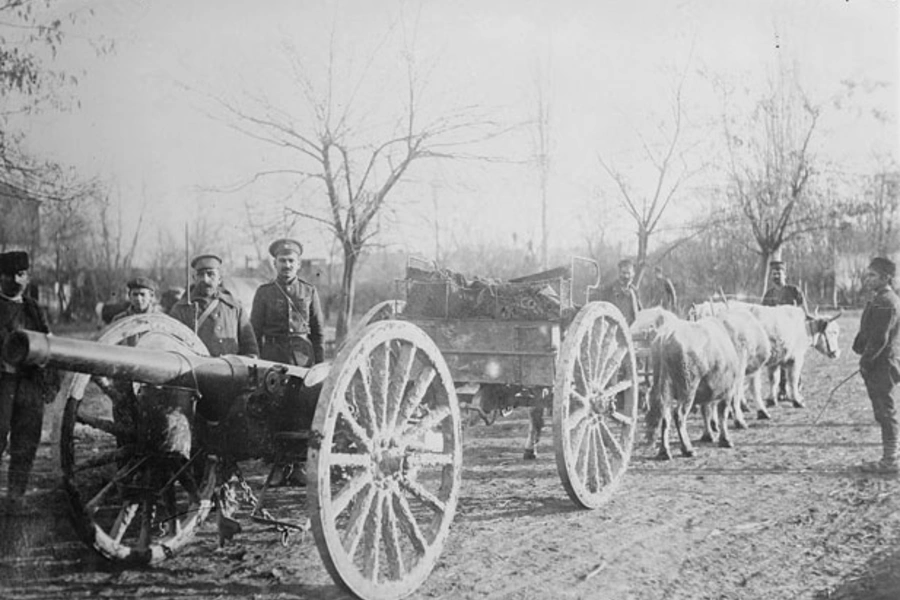 Serbia Ultimatum Response Field Guns