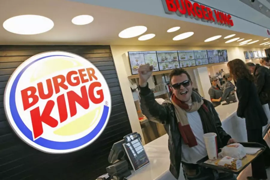 Burger King customer Marignane airport France