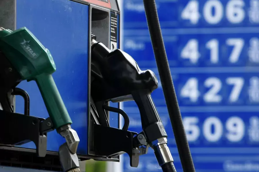 Gasoline pump prices 2015 gas tax