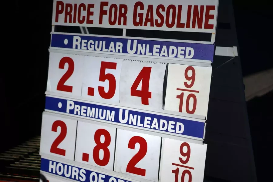 Gasoline price gas tax 2015