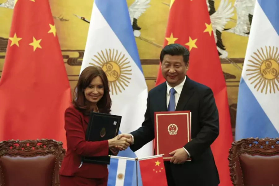 China, Argentina, swap lines