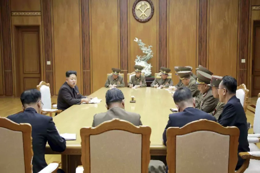 Kim Jong un North Korea South Korea Fire
