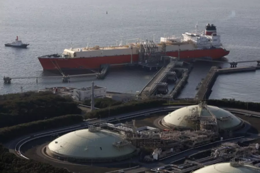 Japan LNG TPP trans-pacific partnership trade natural gas