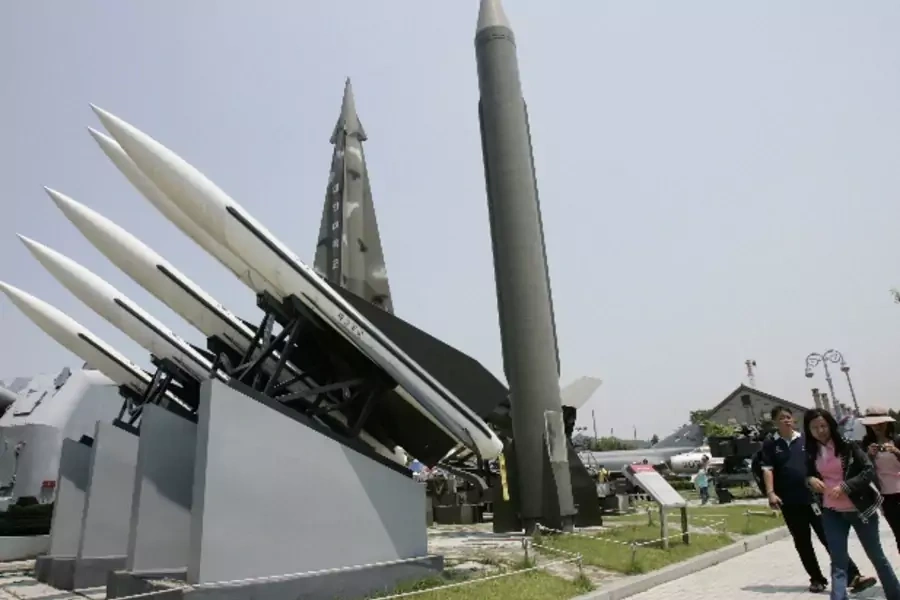 North-Korean-South-Korean-missiles