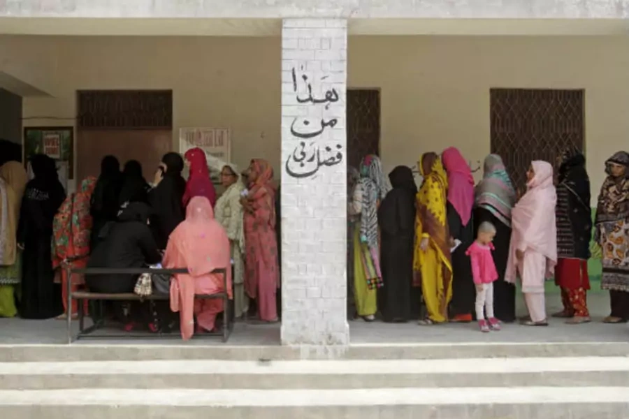 Women vote pakistan punjab