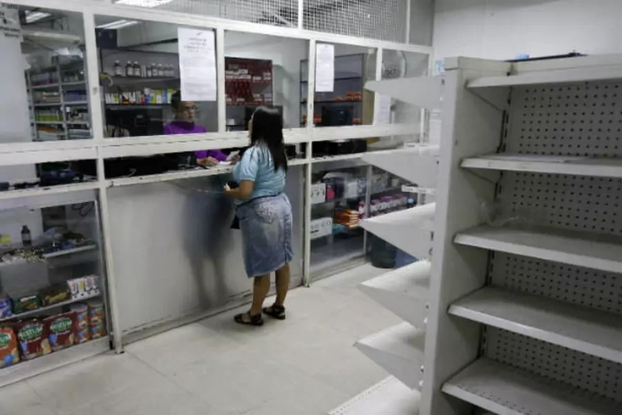 Venezuela woman medicine shortage food crisis