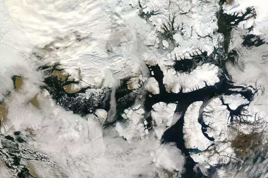 An ice-free Northwest Passage (Photo: Reuters/NASA) 