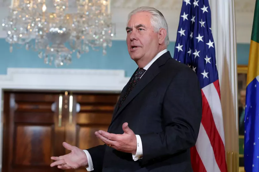 U.S. Secertary of State Rex Tillerson