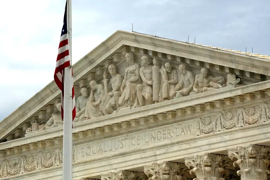 The U.S. Supreme Court building in 2015.