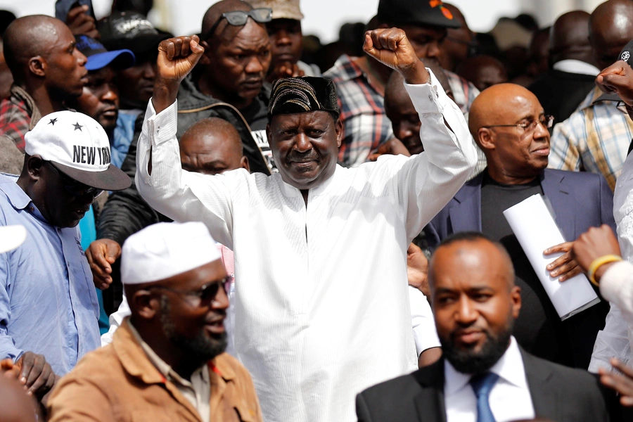 Raila Odinga Sworn In As Kenyas “peoples President” 