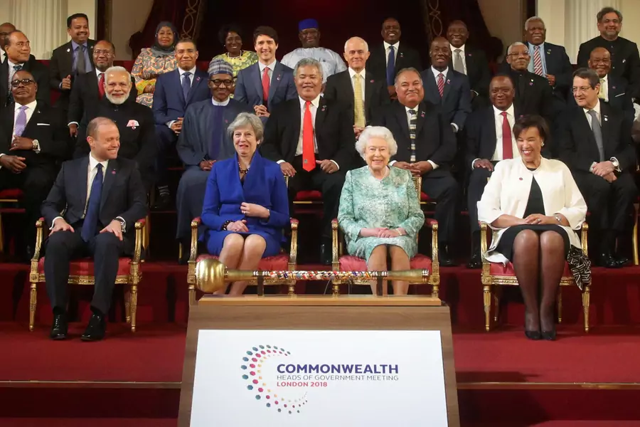 The opening of the Commonwealth Heads of Government meeting on April 19, 2018.