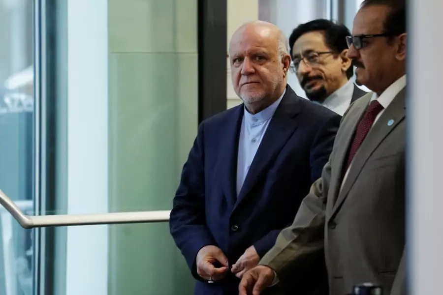 Iran's Oil Minister Bijan Zanganeh arrives for an OPEC meeting in Vienna, Austria, June 22, 2018. 