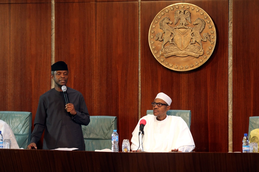 Vice President Yemi Osinbajo in Abuja, Nigeria, October 19, 2016.