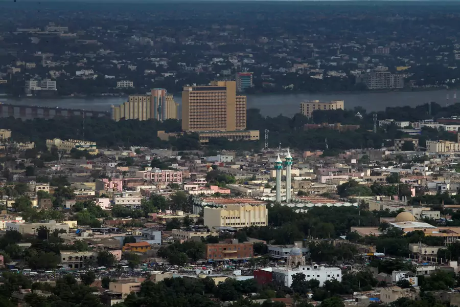 A general view of the city of Bamako pictured from the point G in Bamako, Mali August 9, 2018. Bamako is ten times larger today than it was in 1960.