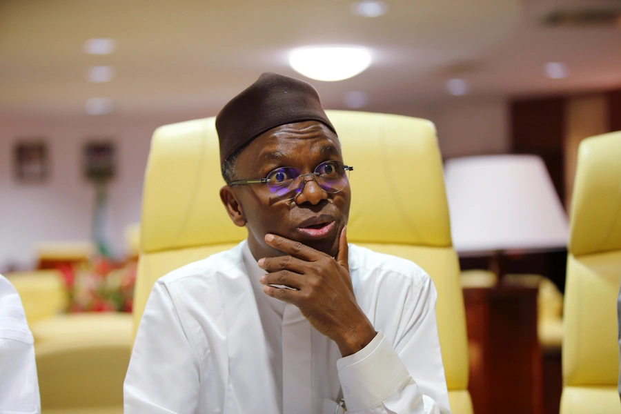 Executive Governor of Kaduna State Nasir El-Rufai speaks during an interview with Reuters in Kaduna, Nigeria on November 1, 2016.