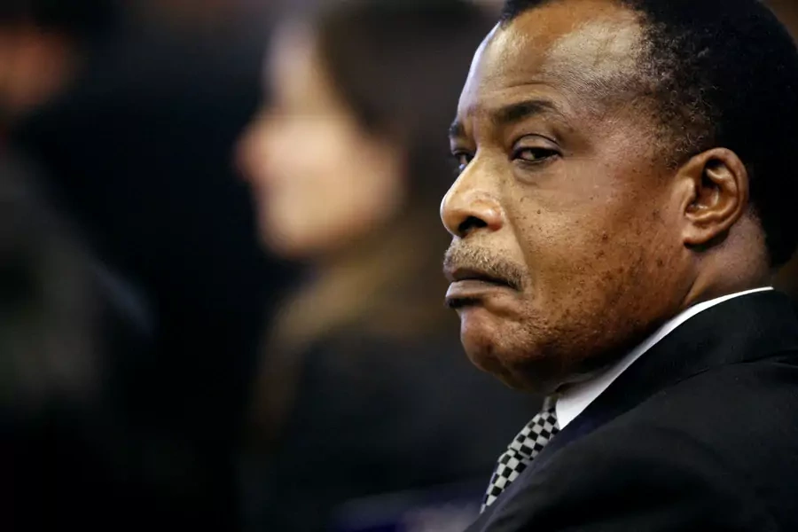 Republic of Congo President Denis Sassou-Nguesso attends the Food and Agriculture Organisation Food Security Summit in Rome November 16, 2009.