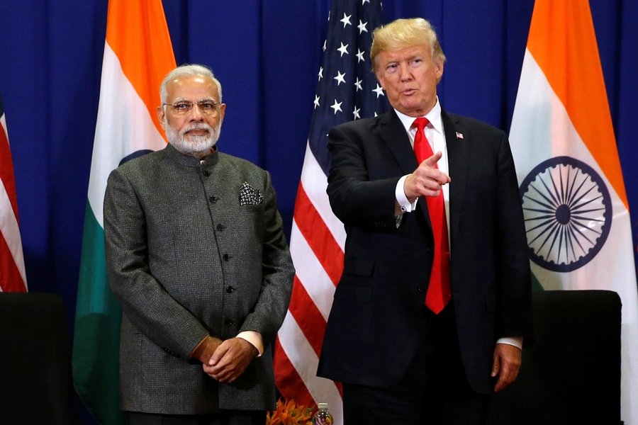 U.S. President Donald J. Trump holds a bilateral meeting with India's Prime Minister Narendra Modi alongside the ASEAN Summit in Manila, Philippines, November 13, 2017.