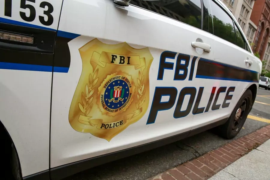An FBI vehicle is seen outside the Federal Bureau of Investigation building in Washington, DC, U.S., April 18, 2019
