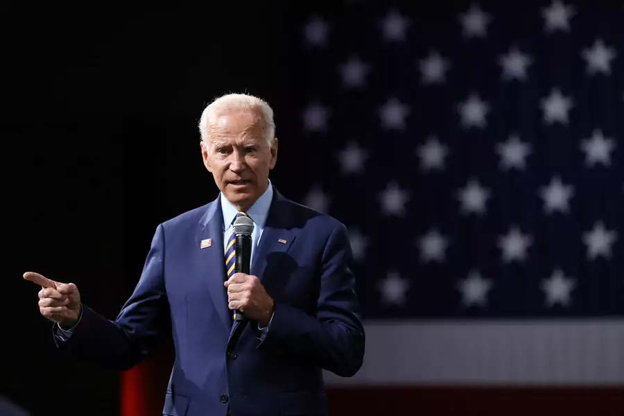 Joe Biden speaks during the Presidential Gun Sense Forum in Des Moines, Iowa. Scott Morgan/REUTERS