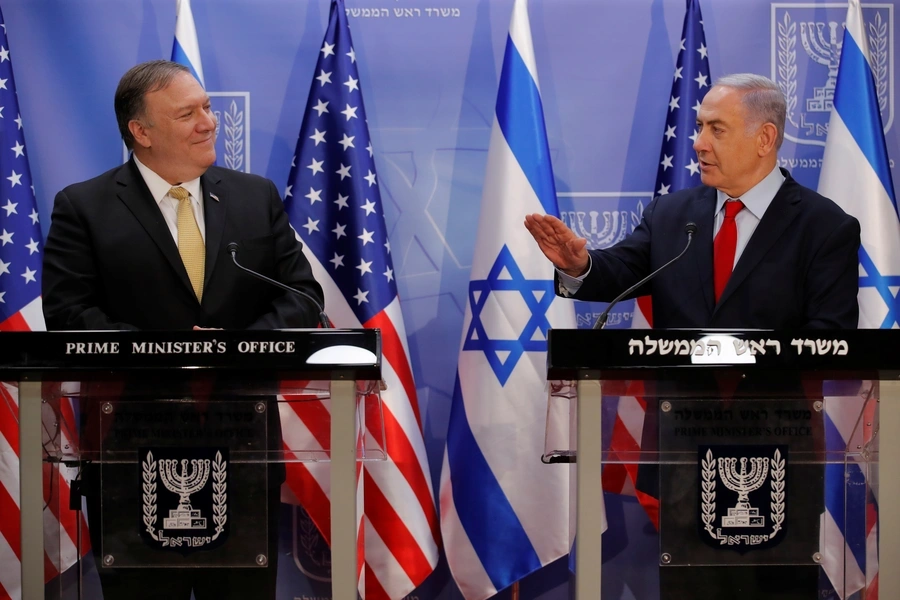 U.S. Secretary of State Mike Pompeo and Israeli Prime Minister Benjamin Netanyahu deliver joint statements.