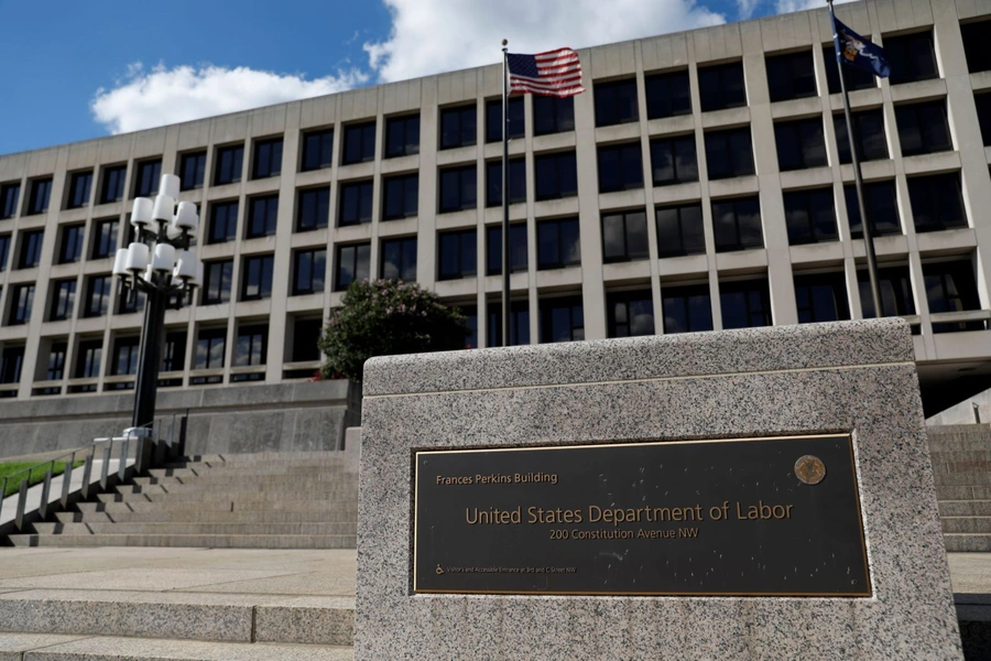 The U.S. Department of Labor in Washington, DC.