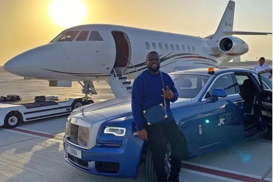 Instagram influencer and cyber criminal Ramon Abbas, better known as "Hushpuppi," poses in a photo posted to his Instagram page on July 1, 2019.