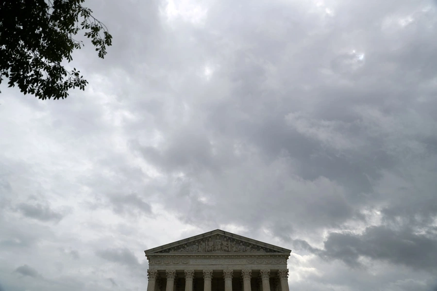 The U.S. Supreme Court, photographed the day the Texas six-week abortion ban came into effect. 