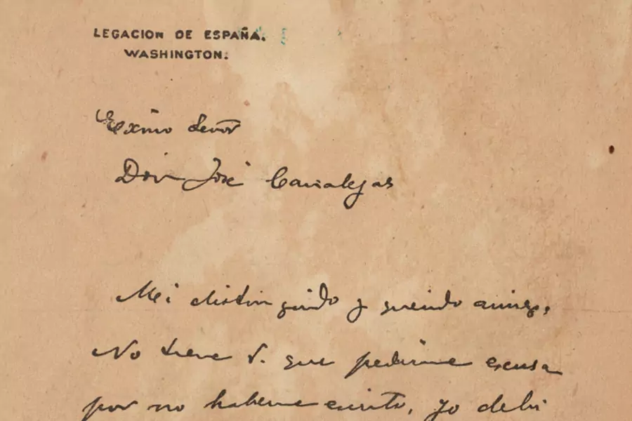 The de Lôme Letter.