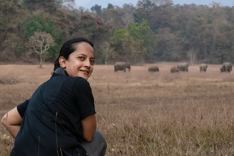 Dr. Krithi Karanth, chief conservation scientist and director of the Centre for Wildlife Studies