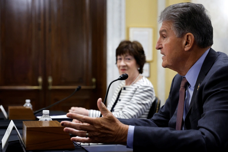 U.S. Senators Susan Collins (R-ME) and Joe Manchin (D-WV) testify on the Electoral Count Reform Act (ECRA) in the Senate.