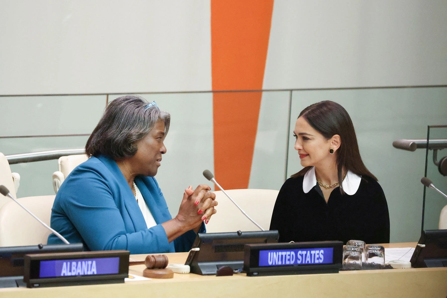 UN Security Council Arria-formula meeting focused on the ongoing protests in Iran, at the United Nations in Manhattan, New York City.