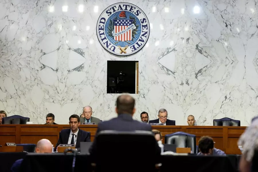 Twitter's former security chief, Peter "Mudge" Zatko testifies in front of a Senate Judiciary Committee hearing on a whistleblower complaint Zatko had made earlier that year.