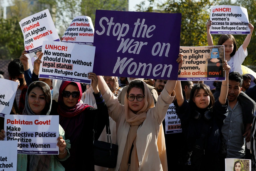 International Women's Day in Islamabad.