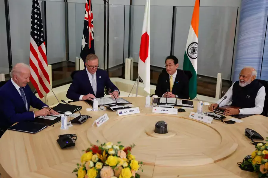 President Biden meets with the leaders of Australia, Japan, and India on the sidelines of the recent G7 summit in Hiroshima, Japan