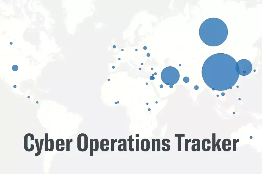 Cyber Operations Tracker.