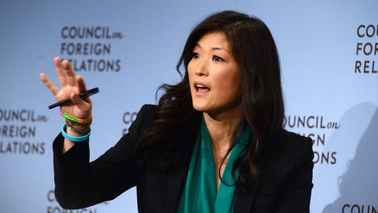 Juju Chang at CFR event